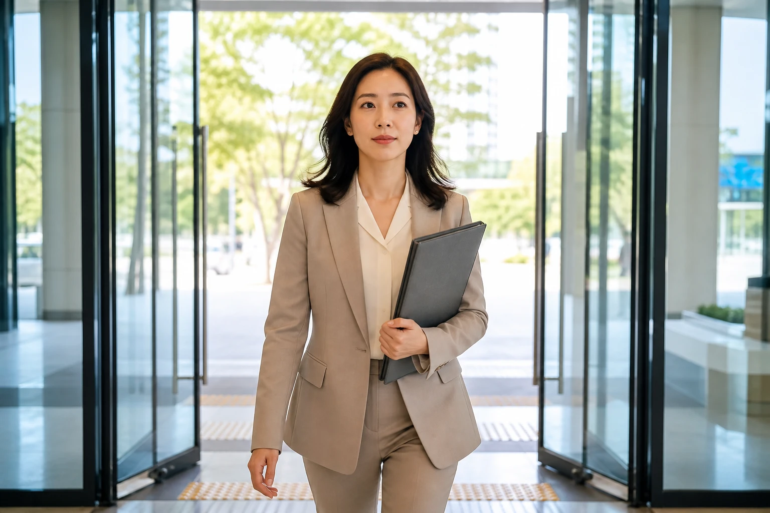 의료기관 행정처분 관련 자료 확인 장면